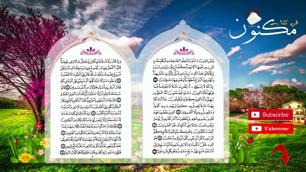 سورة البقرة : حفظ تكرار من الآية 25 إلى الآية 26 بصوت ماهر المعيقلي