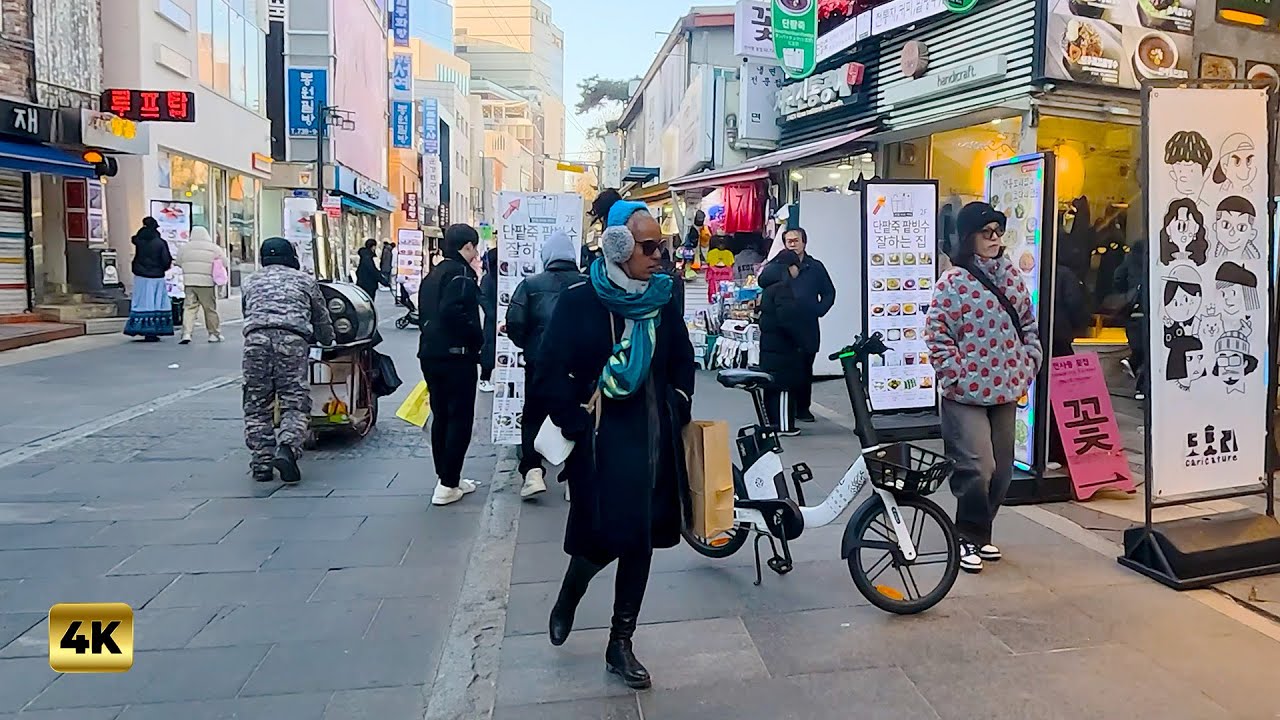 New Year Day korea Insadong & Ikseon dong 4K HDR  - Traditional Seoul Walking Tour 2026