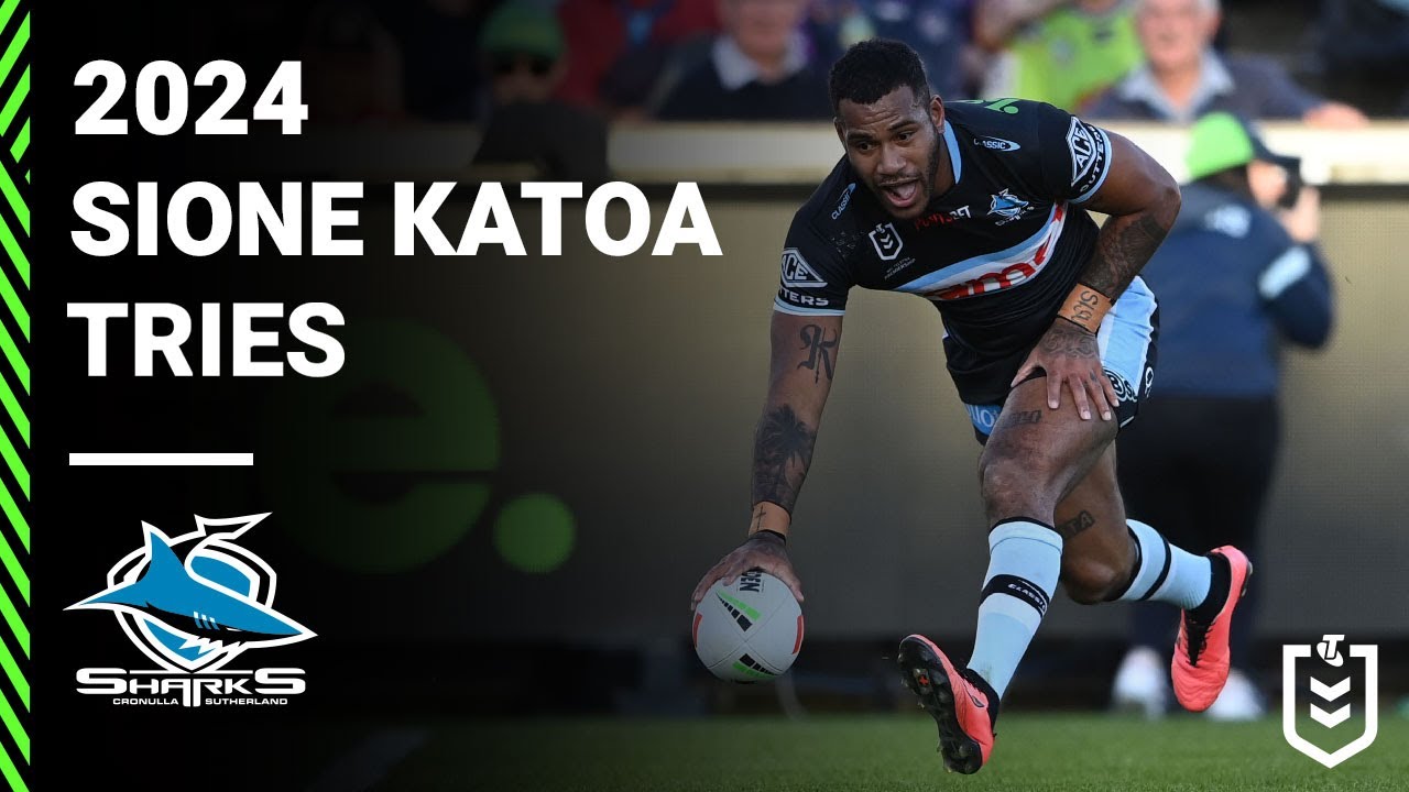 NRL Highlights | NRL 2024 | Sione Katoa's Try-Scoring Season
