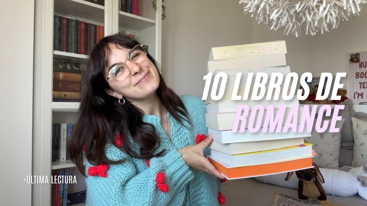 10 libros de romance + 5 ⭐️ en mi &uacute;ltima lectura