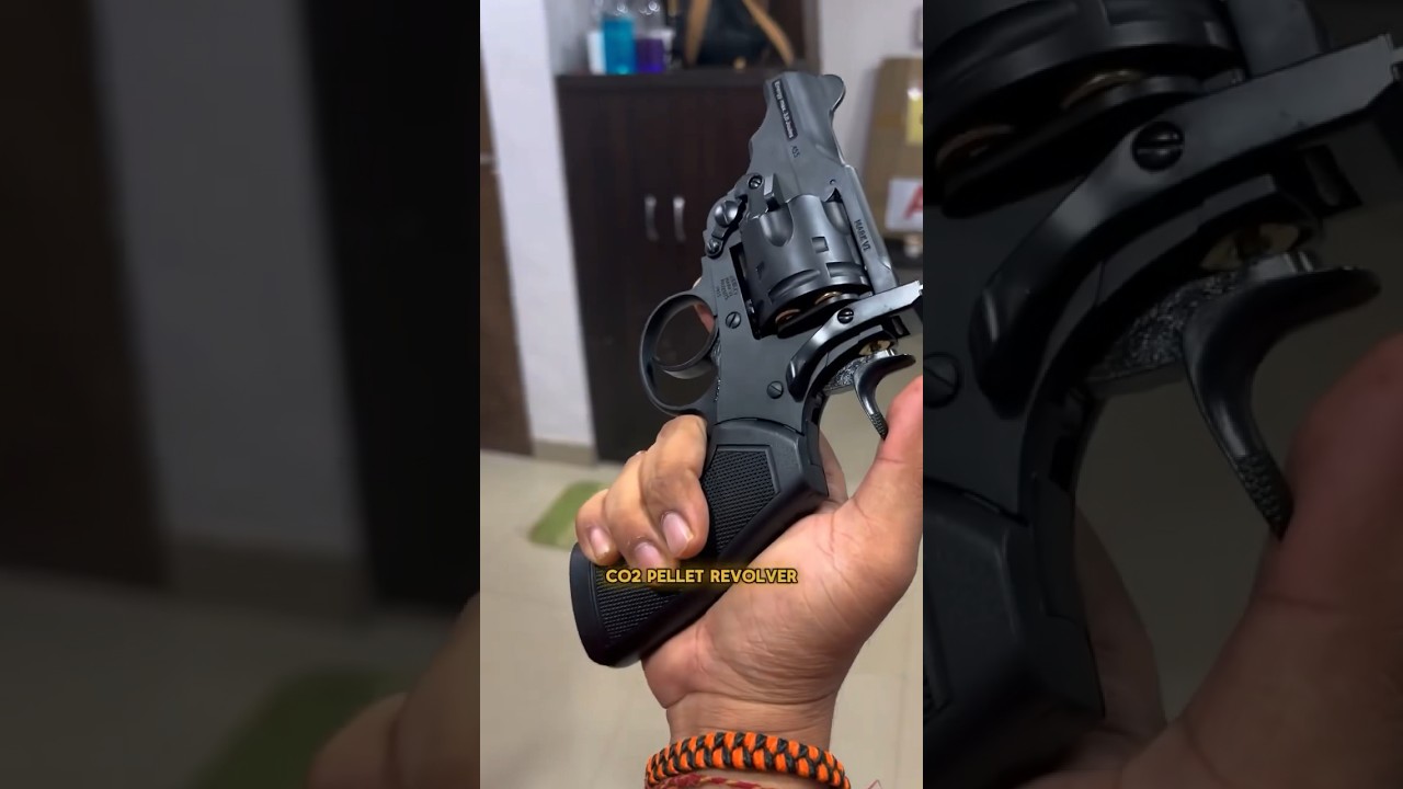 No license required | webley co2 pellet revolver #webley #airguninindia #airgun #shortsvideo #airgun