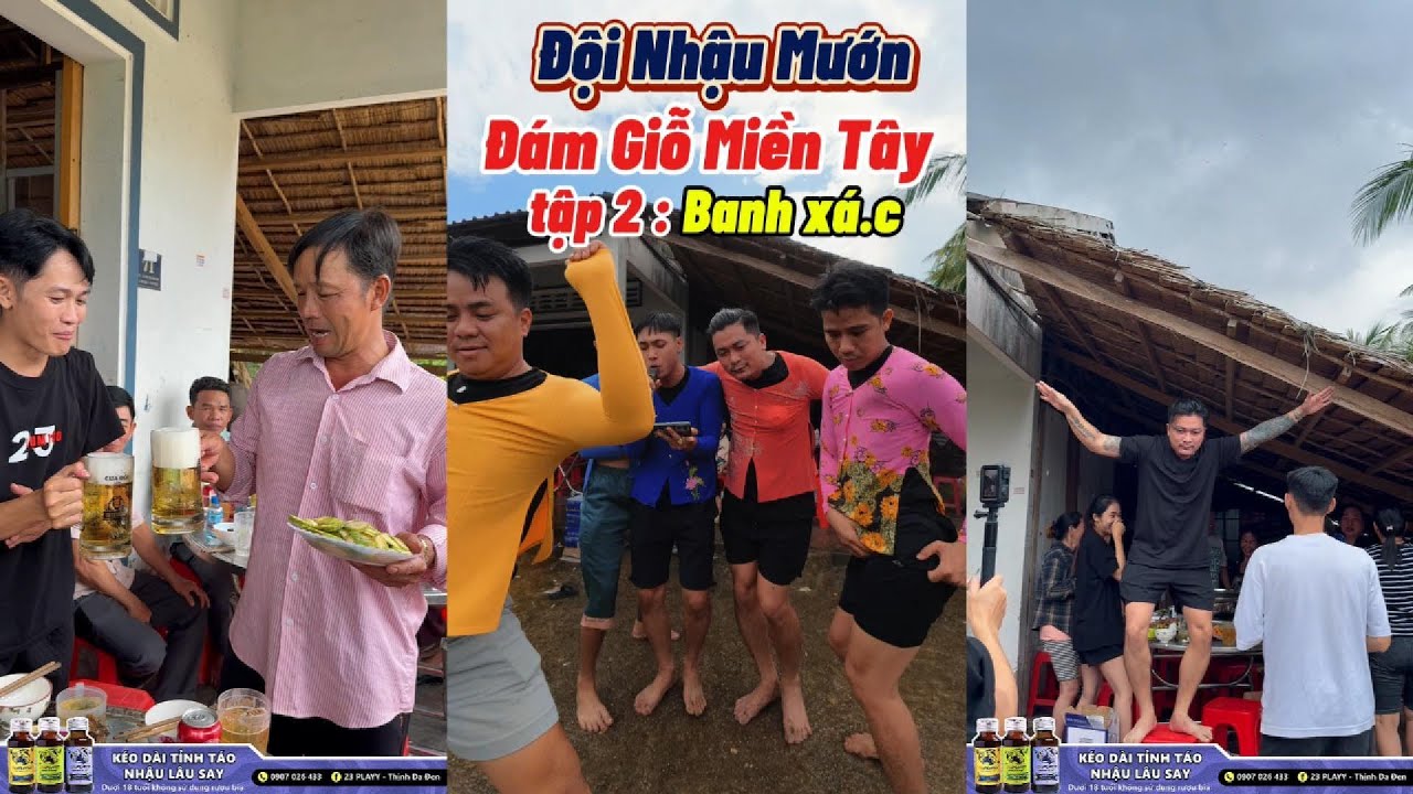 Nhậu Xuyên Việt Đám Giỗ Miền Tây Gò Quao Kiên Giang