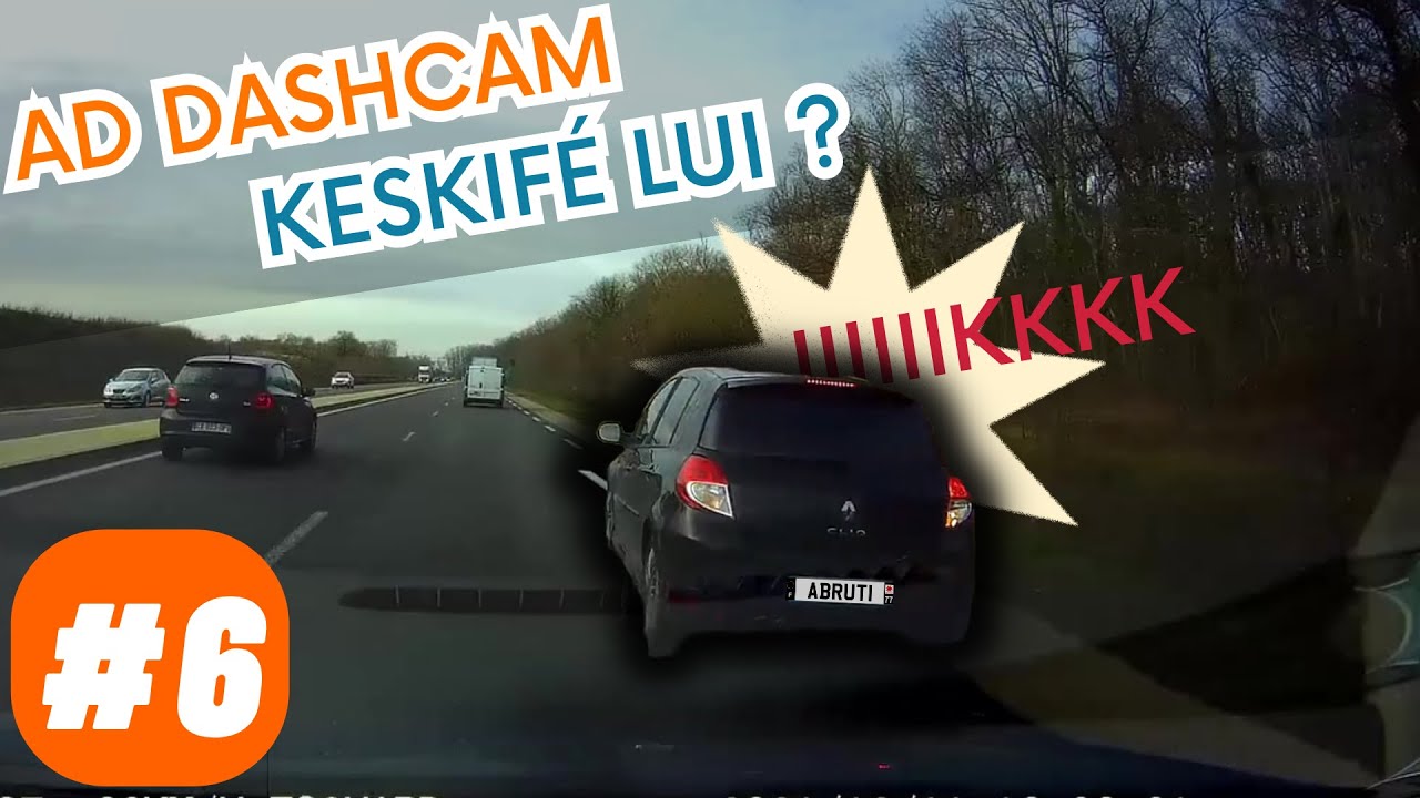 Ad Dashcam France #6 - Il me double ET PILE devant moi -