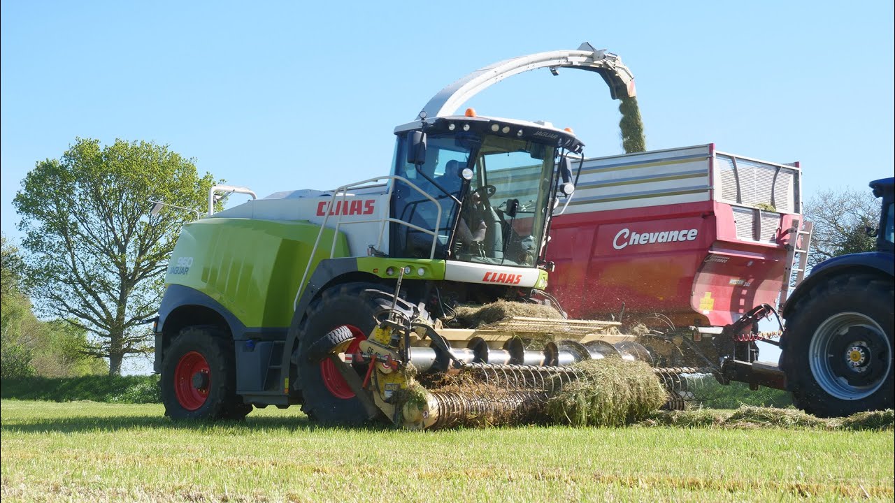 ENSILAGE D'HERBE XL | 3 remorques 3 essieux | ETA L'HAVEANT