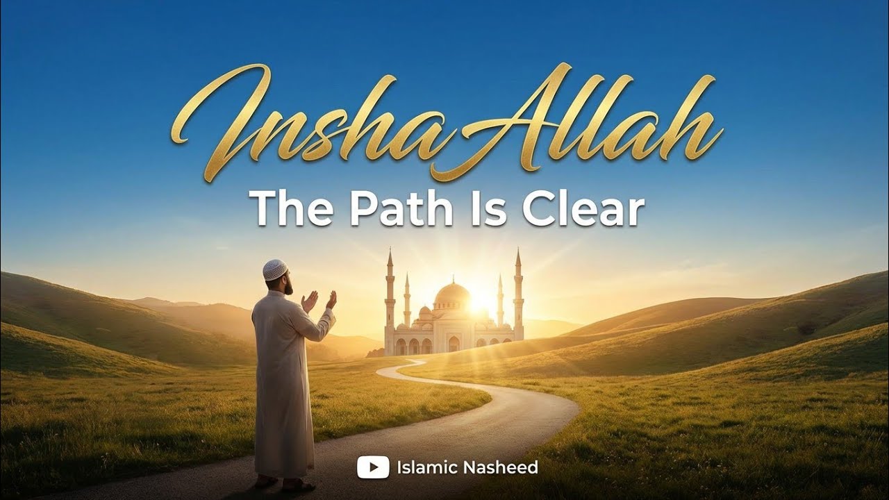 Insha’Allah (The Path Is Clear) | Peaceful Islamic Nasheed | Trust in Allah