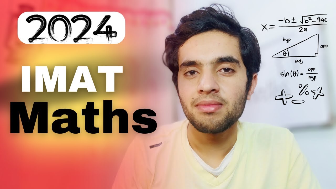 How to Study for IMAT Maths - 2025 | IMAT Maths | IMAT exam preparation