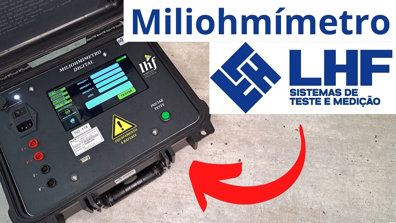 Miliohmímetro Digital LHF, você conhece? #LHF