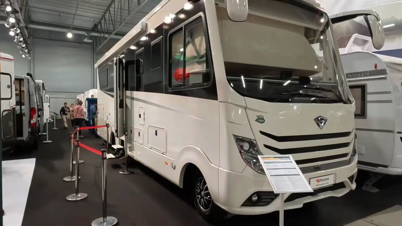 Luxury Concorde Carver 890 RRL Camper In Caravan Exhibition 2023 Lahti, Finland #camper #concorde