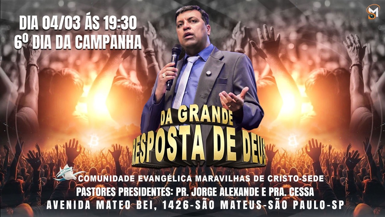 Pastor Jorge Alexandre - 04/03/2026