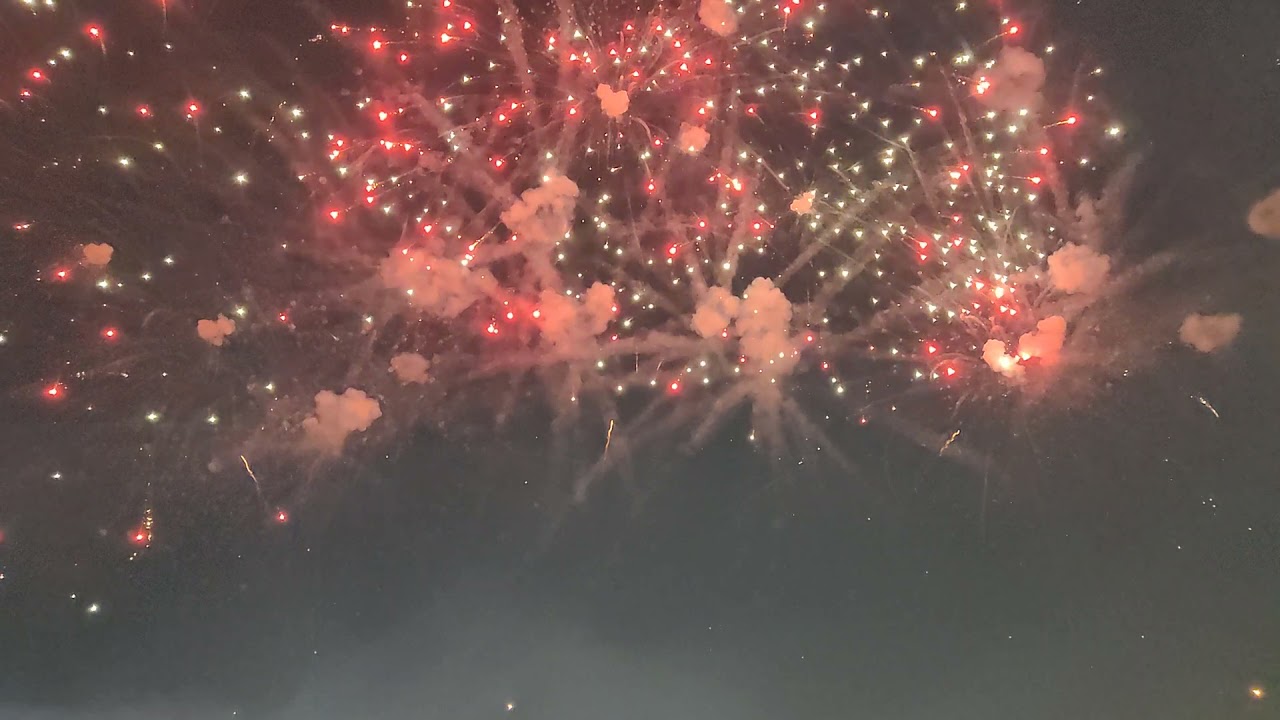 Fireworks during Varmal in Wedding