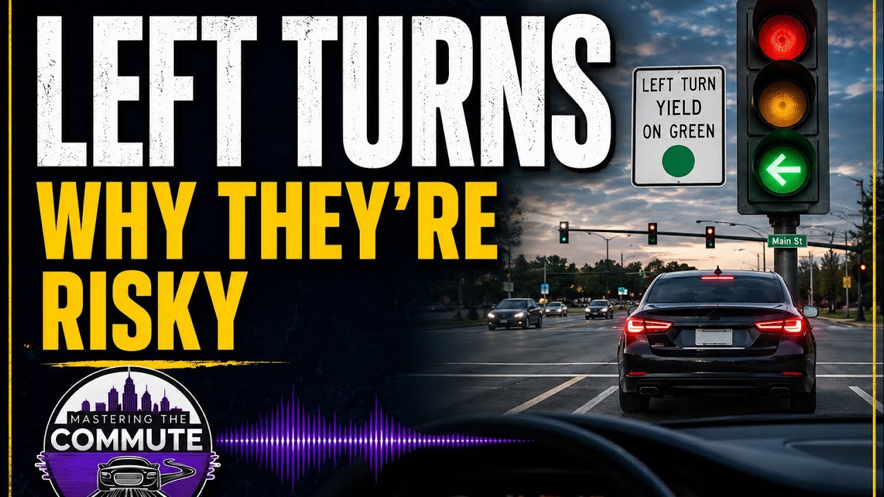 Left Turns - How and When To Turn Left Legally | Episode 56 | Mastering the Commute Podcast