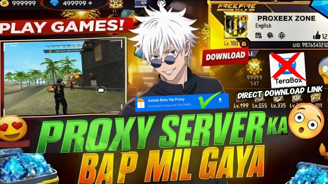 Free Fire Proxy Server 😱 | Proxy Server Free Fire | How to Download Proxy Server 🥳