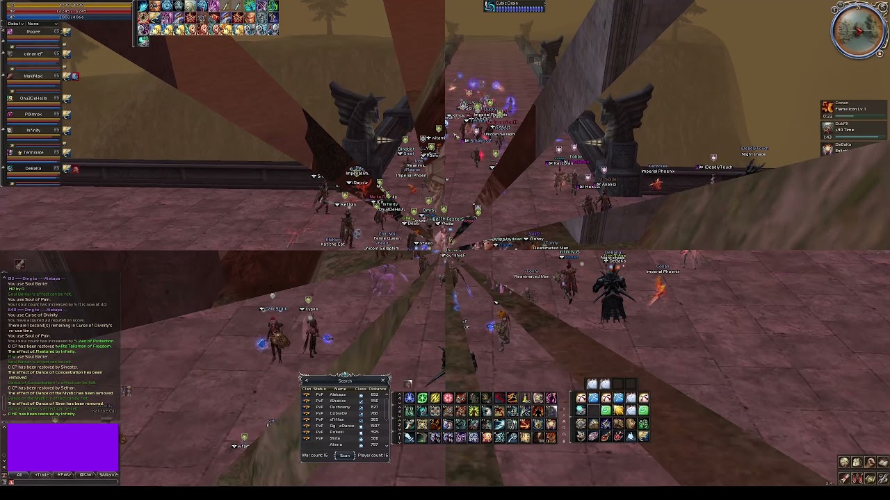 Lineage 2 (NusRoman) PvP TW/Siege 13-14.11.2021