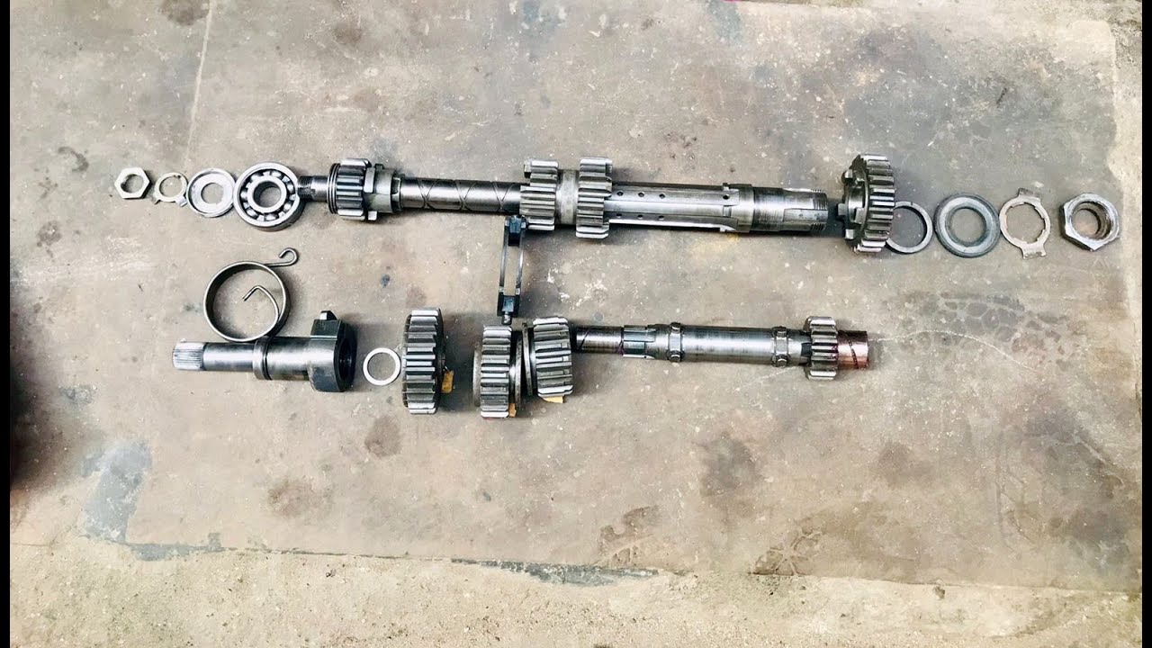 Assemble Bullet Gear Box by Meshi ji - Bullet Gear box problem, Gear Shifting Prob.,Gear Box Diagram