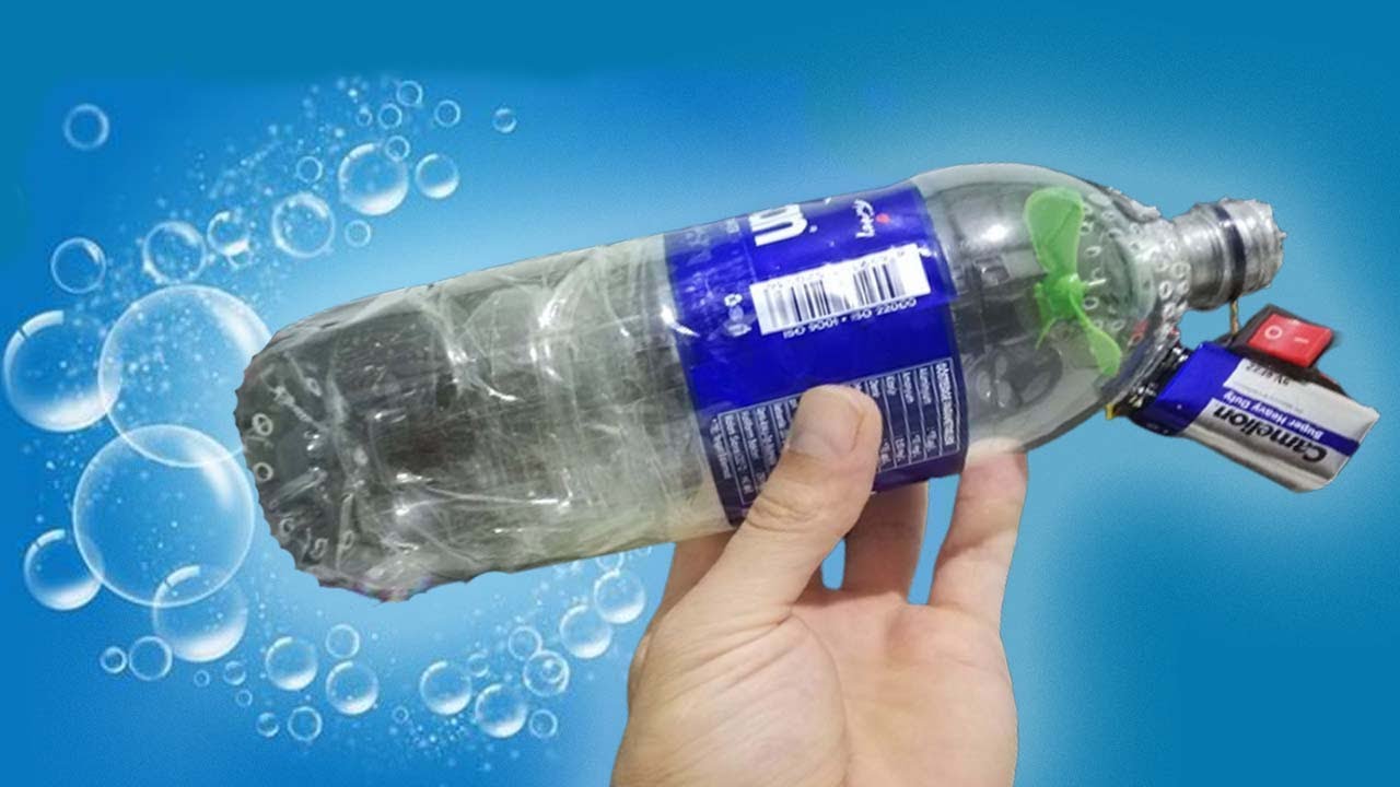 EVDE KOLAY BALONCUK TABANCASI YAPIMI | BALONCUK MAKİNESİ NASIL YAPILIR | DIY