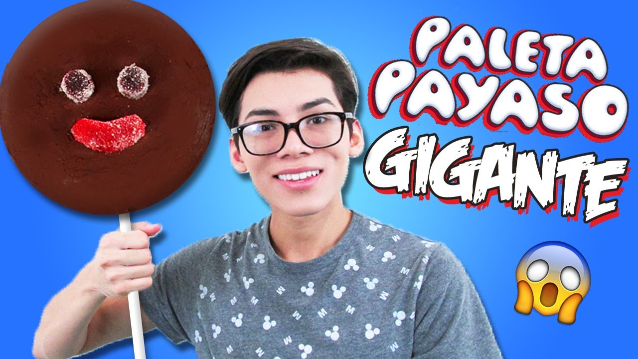 ¡HAZ UNA PALETA PAYASO GIGANTE! ★ MUY FÁCIL
