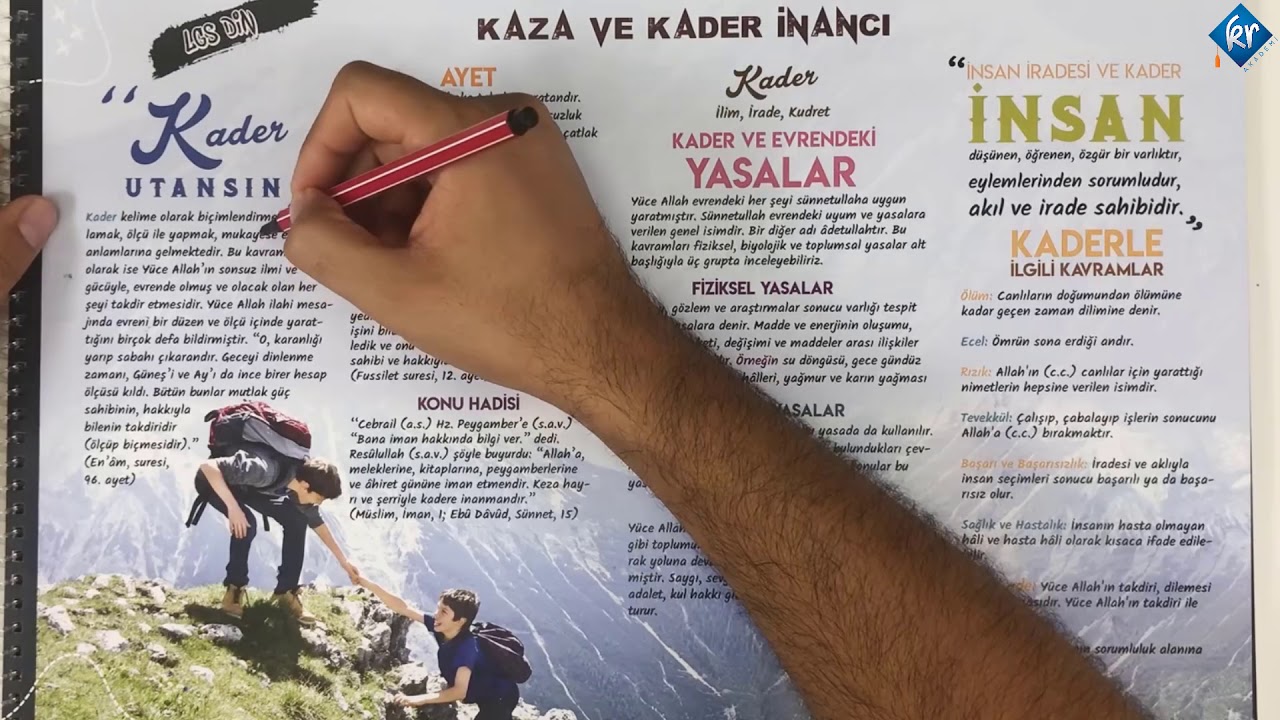 LGS Din Kültürü - Nasıl Çalışılır? / Kaza ve Kader İnancı - Fatih Hoca