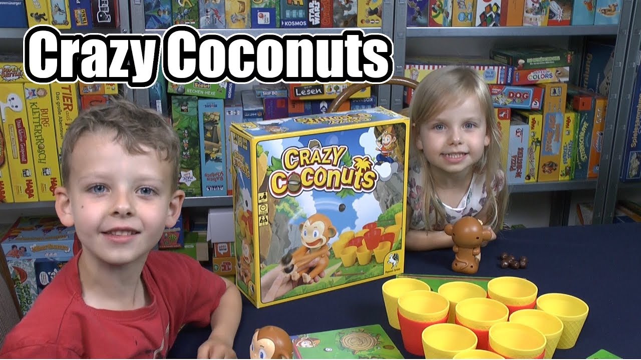 Crazy Coconuts (Pegasus Spiele) - ab 5 Jahre ... Action und Spaß für Jung (und Alt)