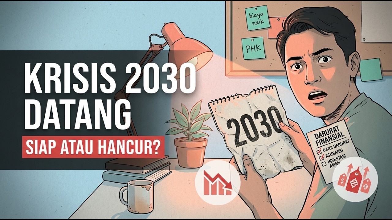 BERTAHAN HIDUP DI ERA KRISIS 2030 , 5 JURUS FINANSIAL AGAR TIDAK JADI KORBAN SISTEM