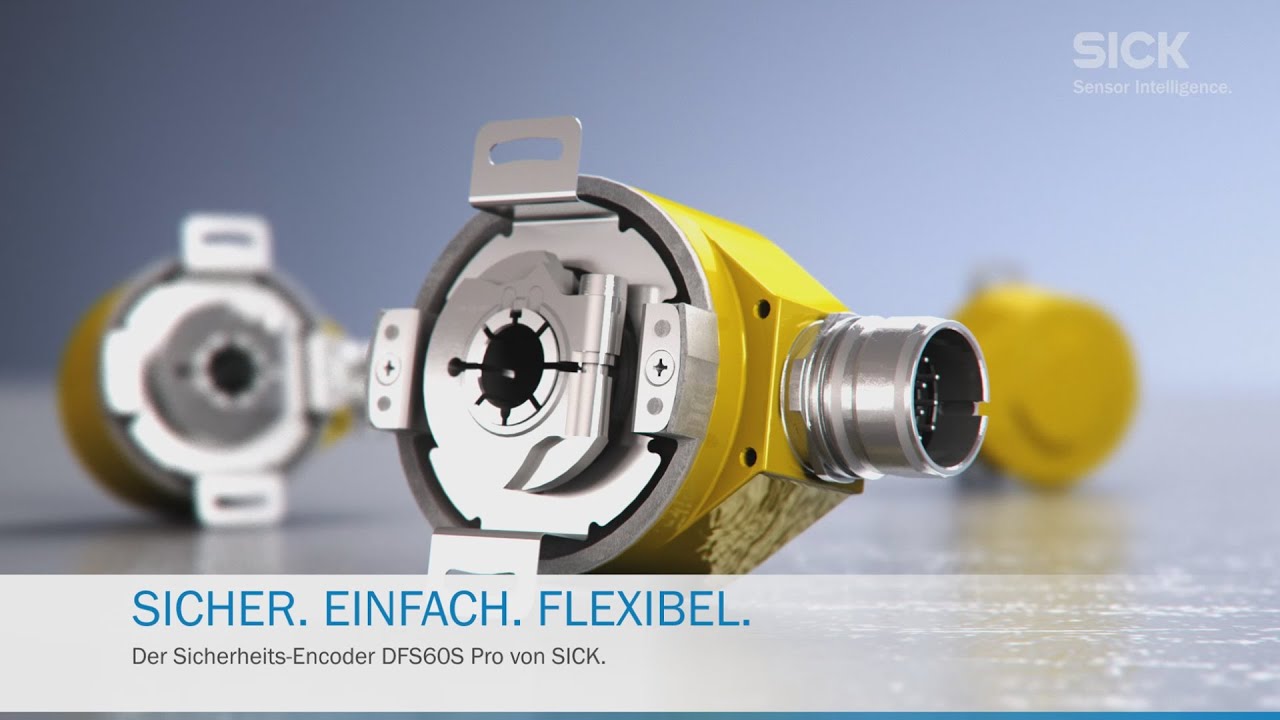 DFS60S Pro: The new safety encoder from SICK | SICK AG