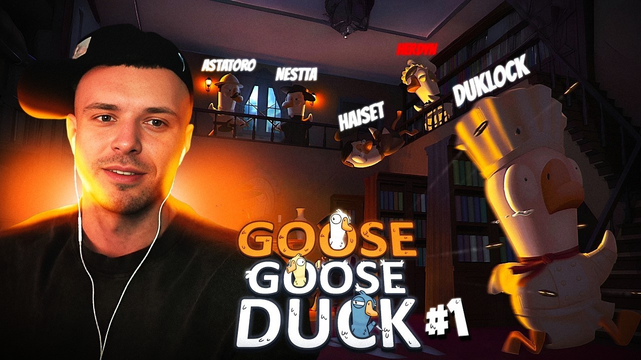 Husy v LEGENDÁRNOM zložení! | RESTT - Goose Goose Duck #1