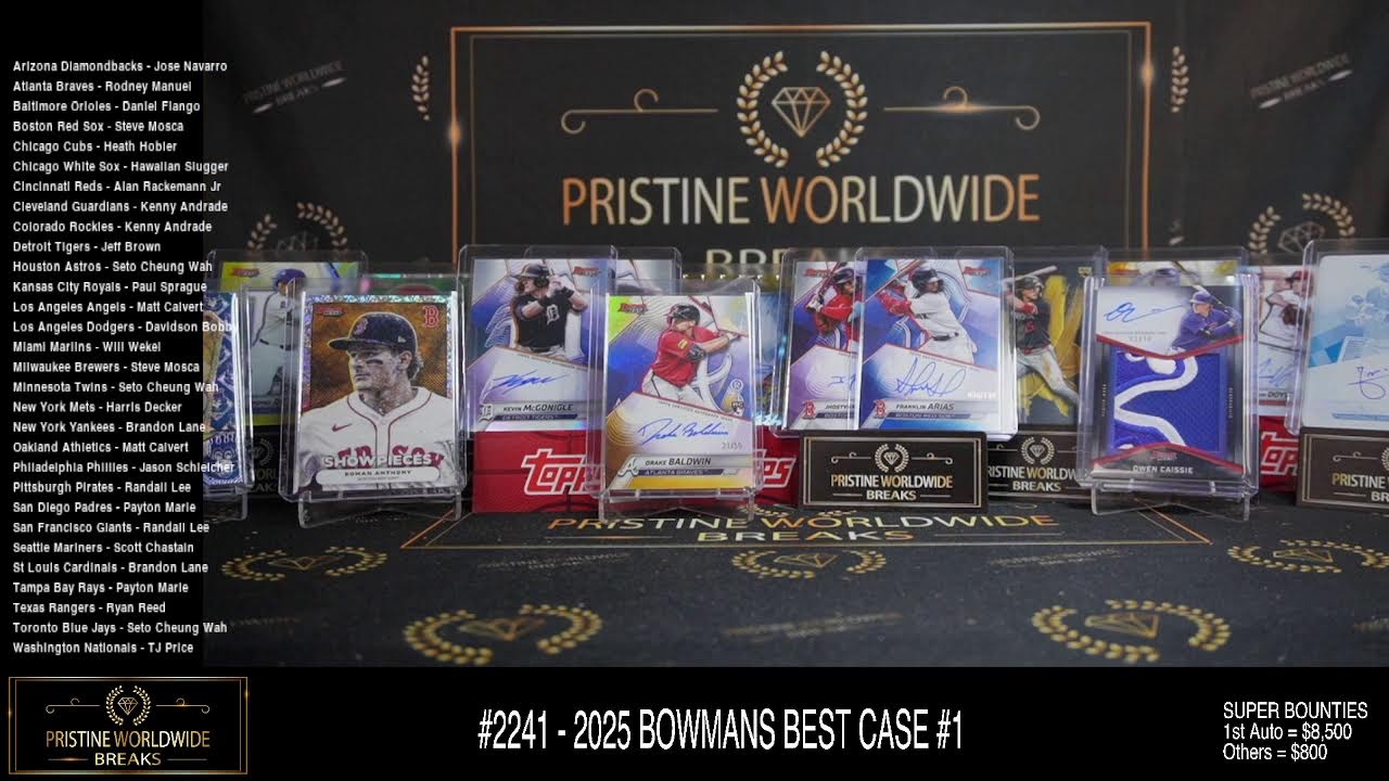 #2241 - 2025 BOWMANS BEST CASE #1