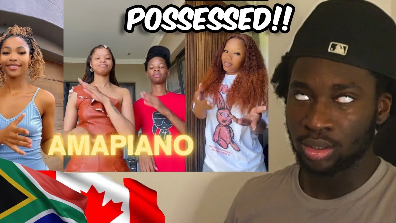 BLACK CANADIAN🇨🇦 REACTS TO POSSESED AMAPIANO DANCE!🇿🇦 #amapiano #southafrica #reaction #SA #trending