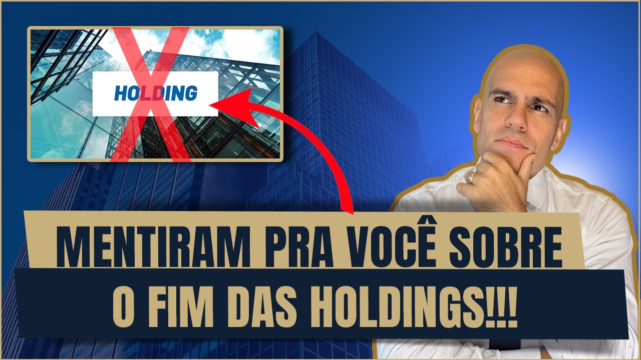 🔴HOLDING ACABOU? O QUE MUDOU COM A REFORMA TRIBUTÁRIA 2026?