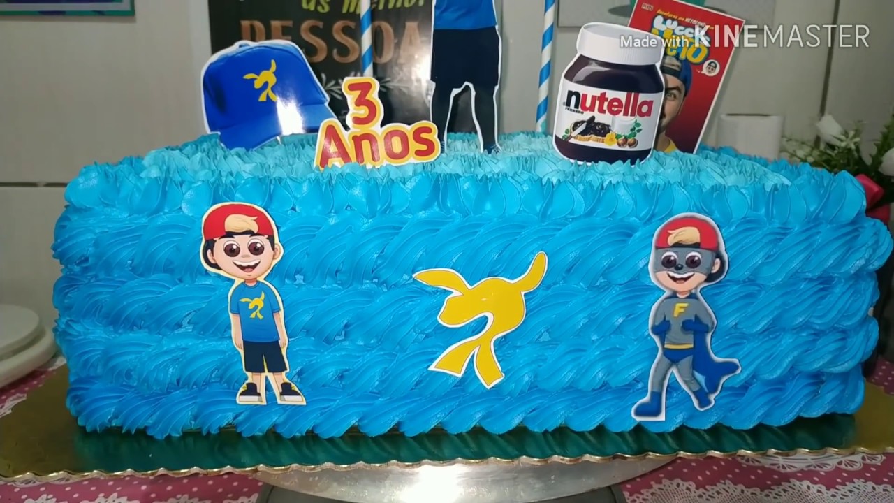 Bolo Luccas Neto