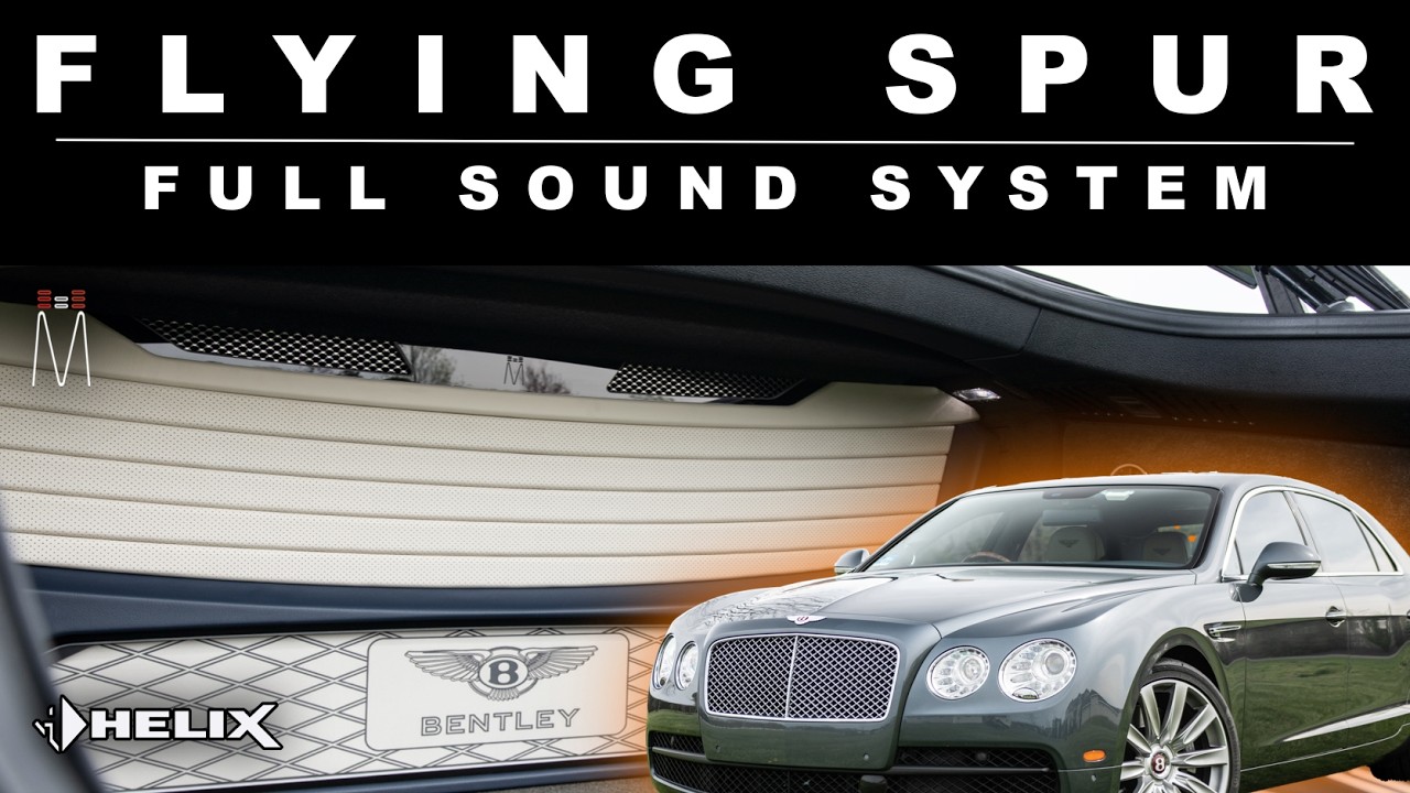 Bentley Flying Spur - OEM Style Audiophile Stereo Upgrade EXPLAINED!