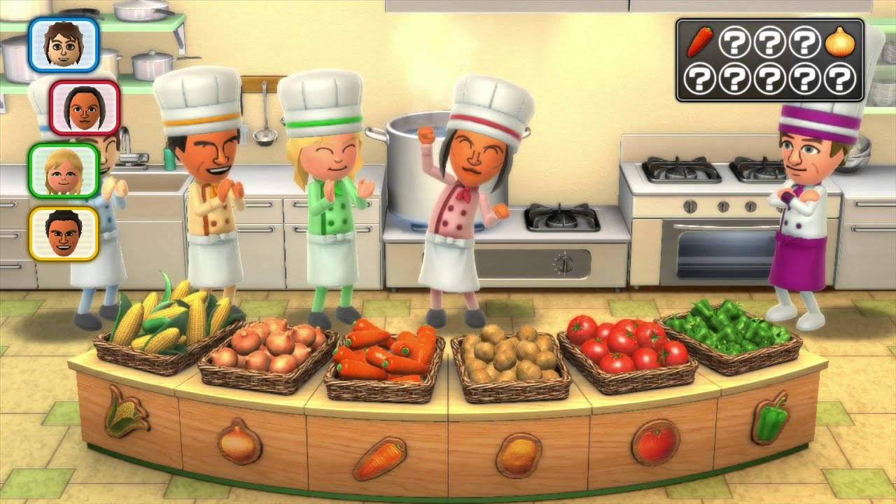 Wii Party U Minigame Showcase - Recipe Recall
