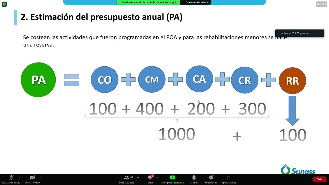Calculo de la Cuota familiar (SUNASS-2023)