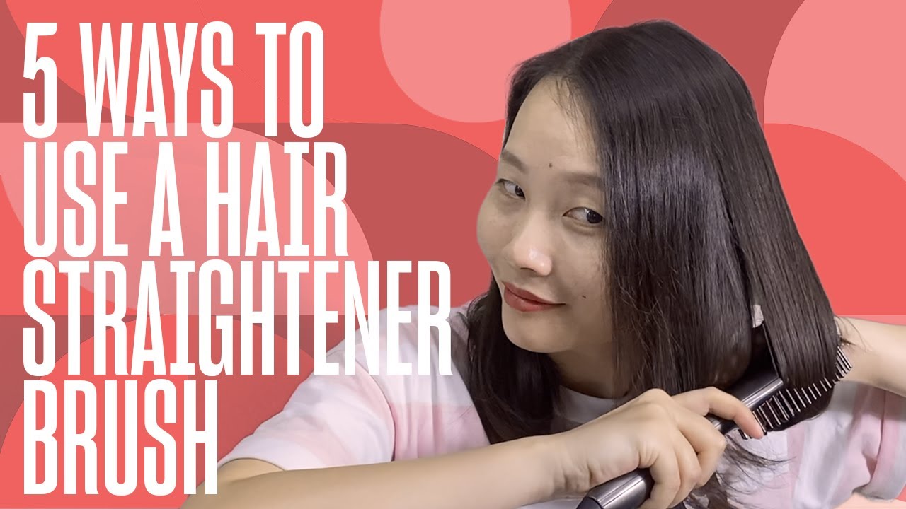 Hair Tips – 5 Ways to Use a Hair Straightener Brush [2020 New Release]