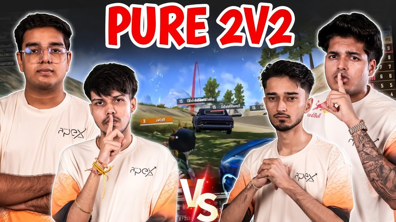 Team Apex Gaming Pure 2v2 Wow Mode🔥🤣 Jonathan, Jelly Vs Hydro, Harsh 🐐✅