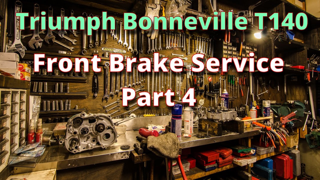 Triumph Bonneville T140 Front Brake Service - Part 4: Master cylinder rebuild