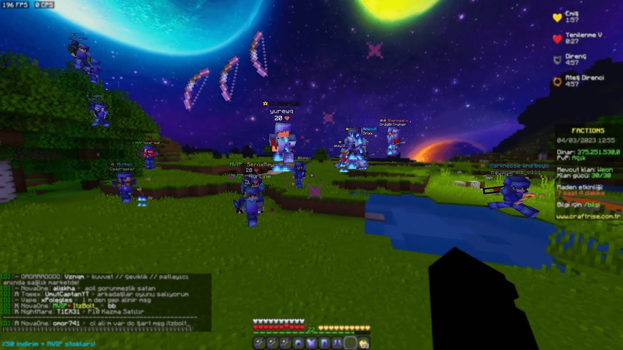 3 Tane P10 Yay ile Orman Atladım - CraftRise Factions