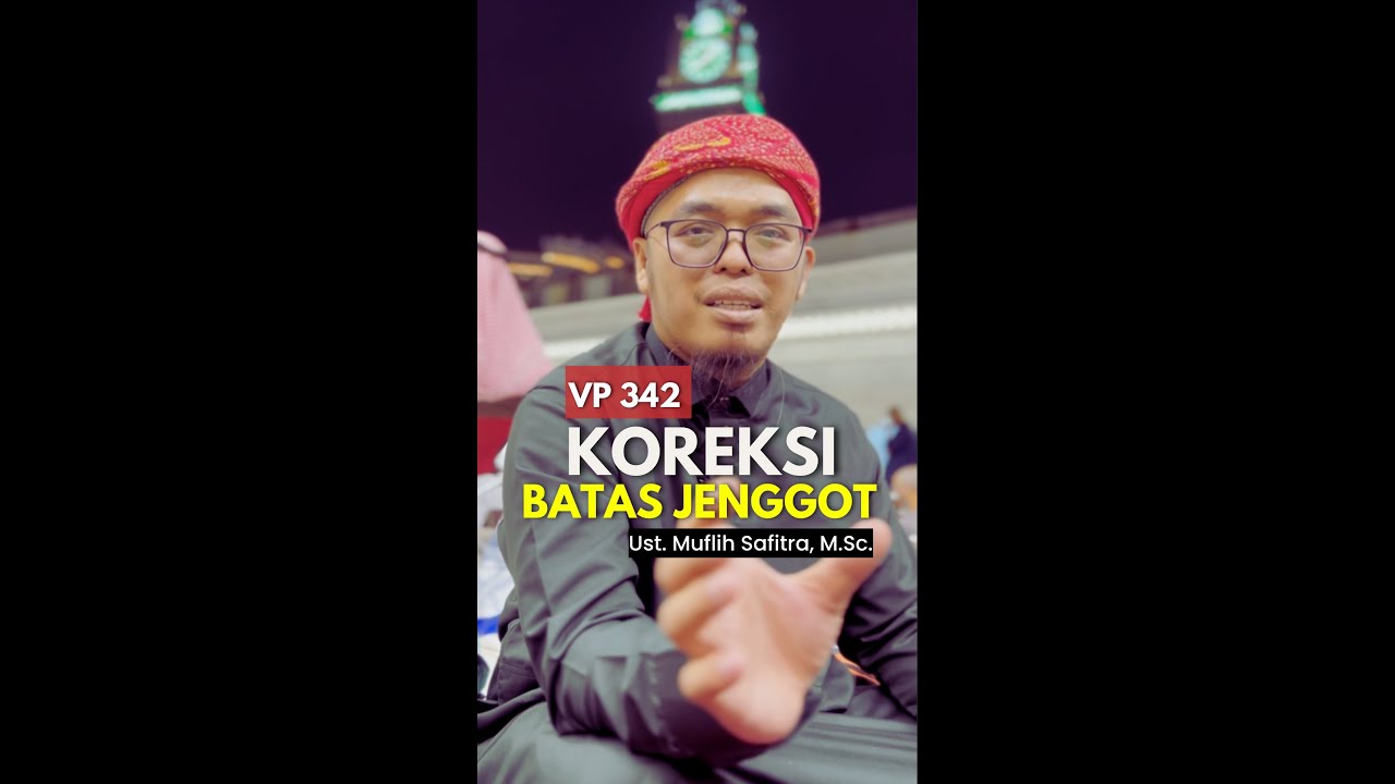 VP0342 | Koreksi Batas Jenggot | Ustadz Muflih Safitra, M.Sc. (1444H)