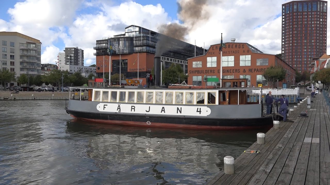 Färjan 4   En tur från Ringön Dockepiren Residensbron Klippan