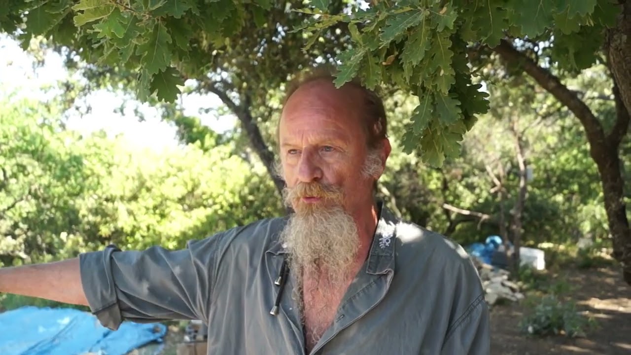 Le site des citernes de Malemort-du-Comtat avec Jean-Michel André