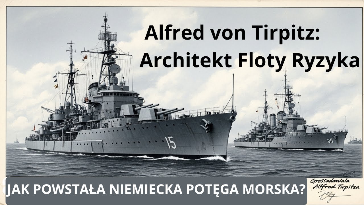 Alfred von Tirpitz Geniusz, który zbudował flotę, by patrzeć, jak rdzewieje