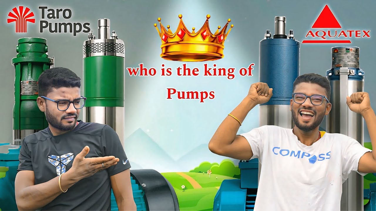 Taro Pumps Vs Aqua Texmo || कौन सा Texmo पम्प लेना चाहिए ? ||easyfit