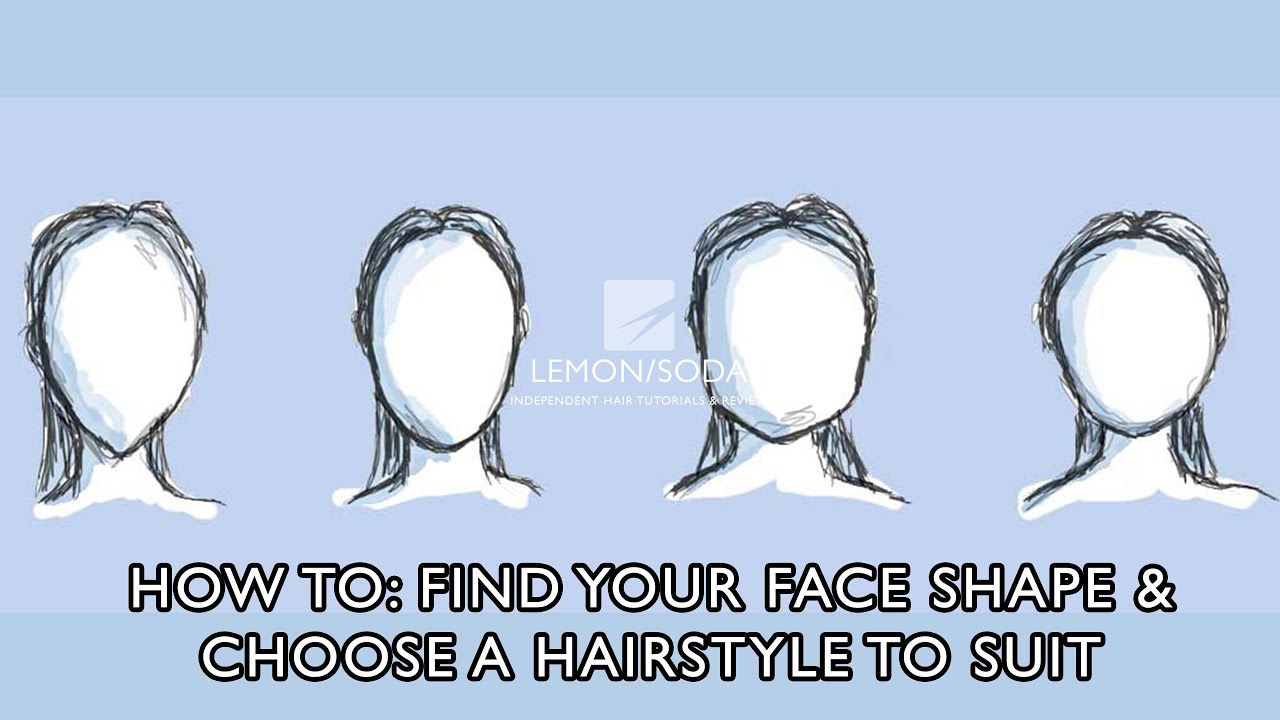 How to find your face shape and choose a hair style to suit