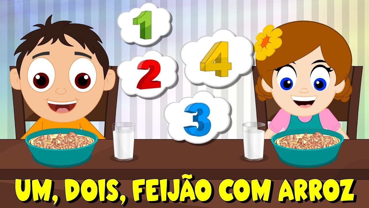 1, 2, feijao com arroz | As melhores músicas infantis