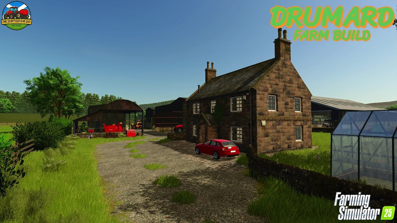 DRUMARD FARM BUILD / Фермерский тур / Farming Simulator 25 / FS25 / Farming Simulator / Irish Far...