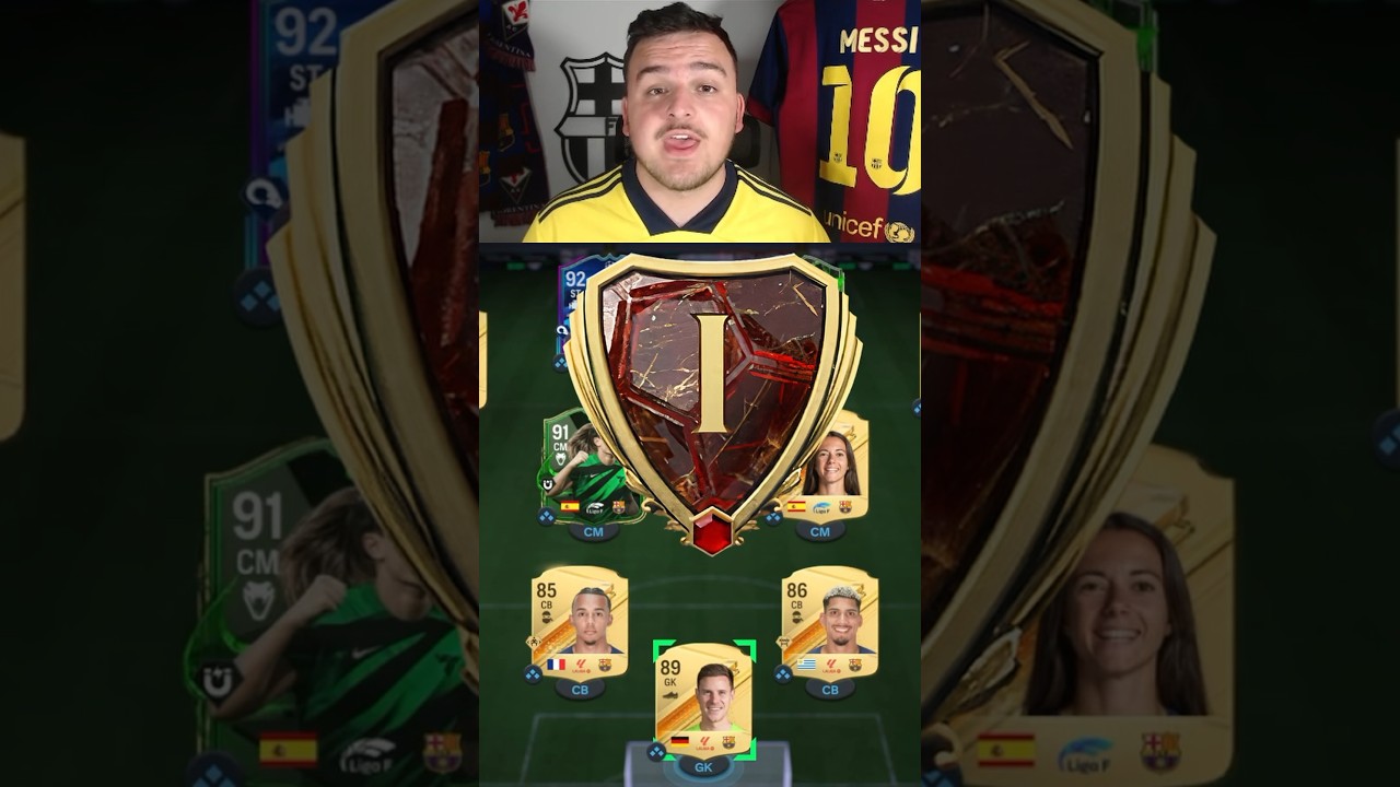 I FINISHED RANK 1 IN FUT CHAMPS WITH MY BARCELONA TEAM!!! #fc24 #eafc24 #eafc