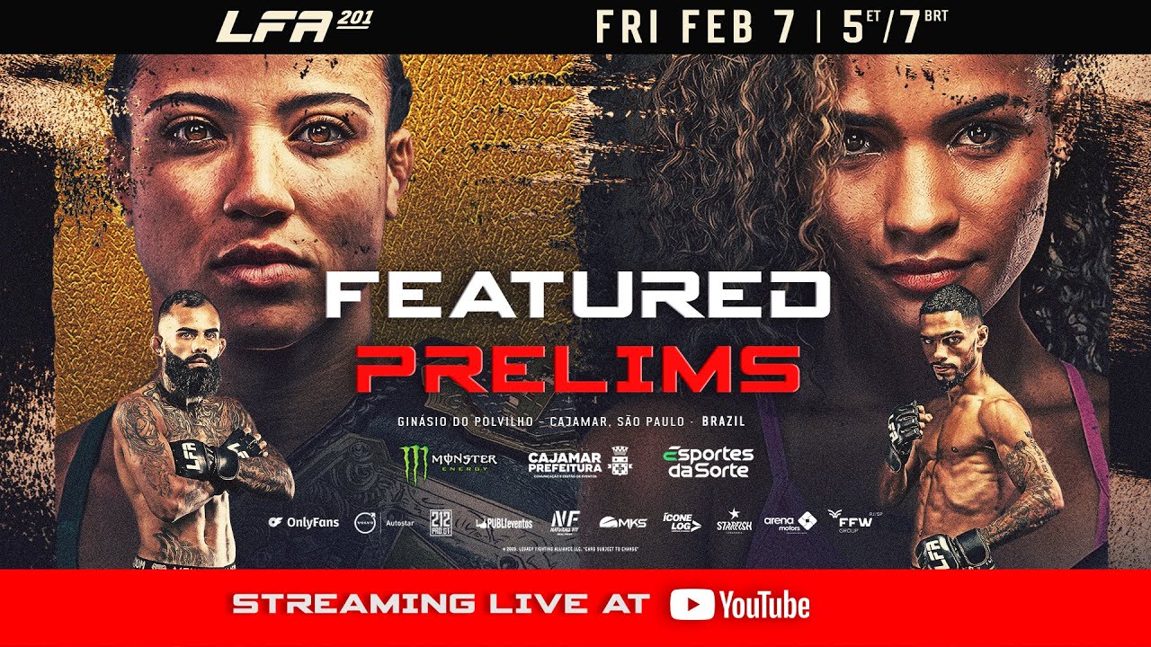 LFA 201: FIVE LIVE MMA Prelims | live | LFA MMA