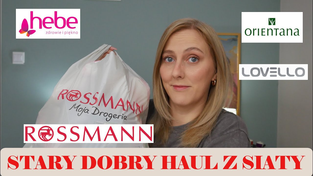 HAUL Z SIATY ROSSMANN🛒 DUŻO NOWOŚCI | PROMOCJE | ORIENTANA | DARMOWY BOX NACOMI🤩