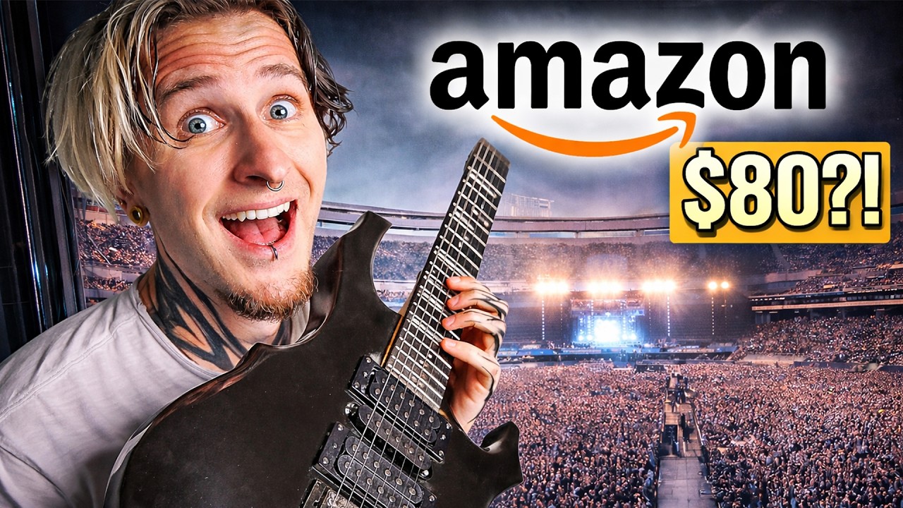 I Played a Stadium with the Cheapest Amazon Guitar