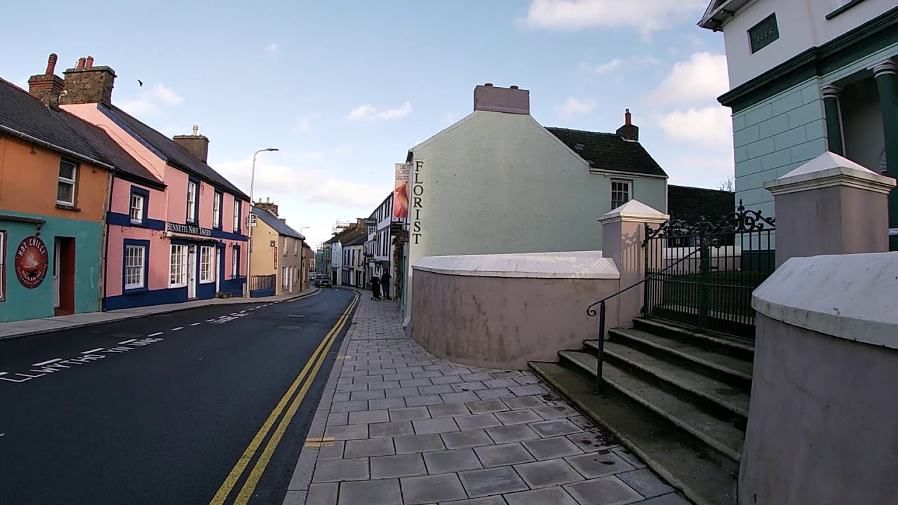 Walking Fishguard Town Centre P.O.V.