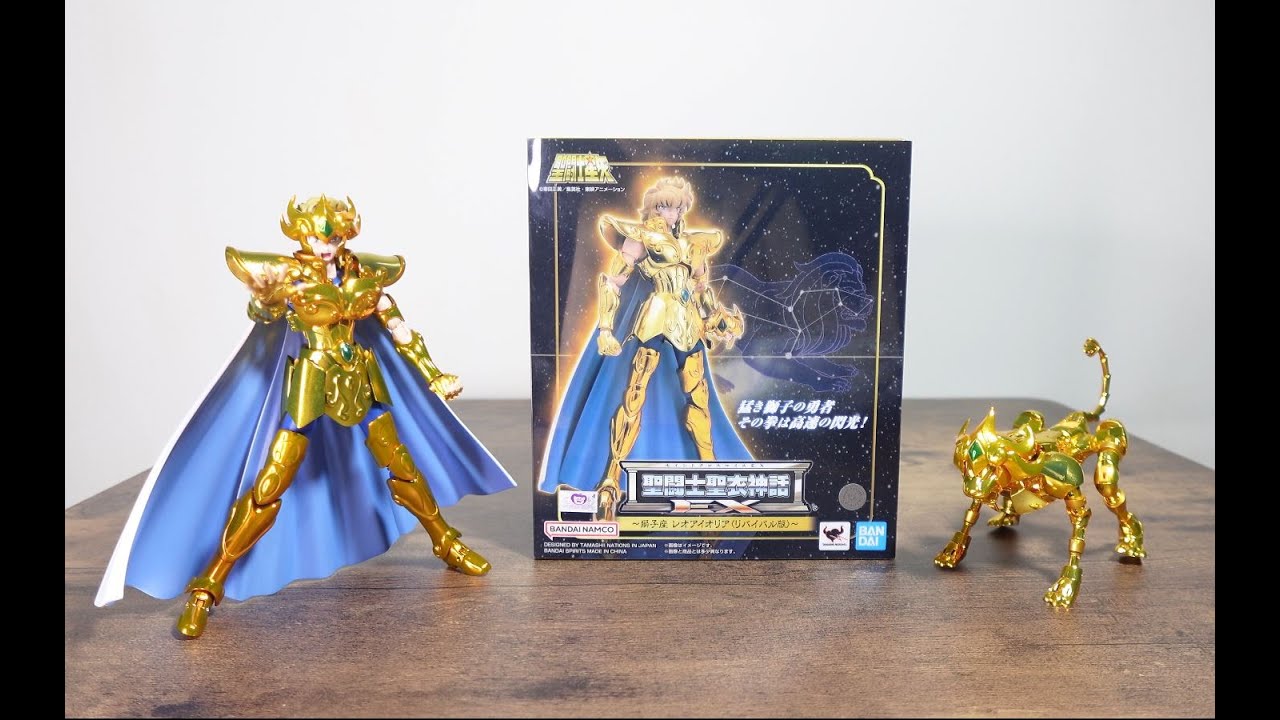 SAINT CLOTH MYTH EX LEO AIOLIA REVIVAL VERSION Unboxing & Reviews